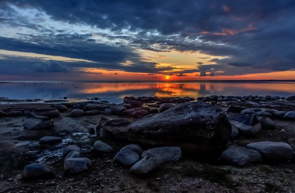 Озеро Псковско-Чудское озеро