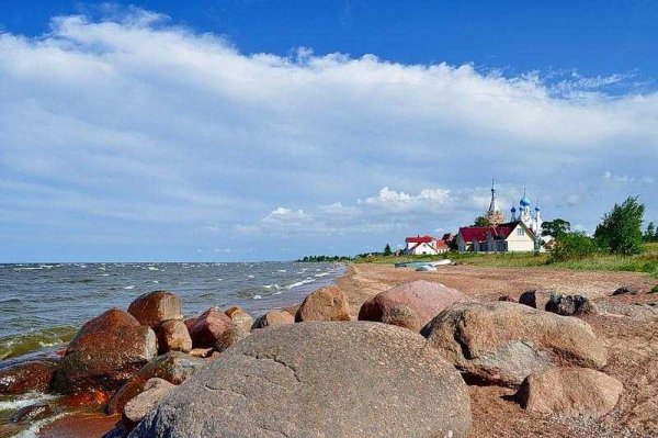 Гдов Чудское озеро