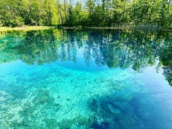 Голубое озеро Щербаково