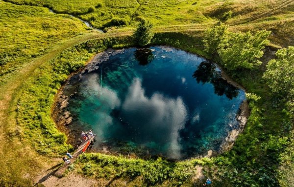Голубое озеро Самарская область