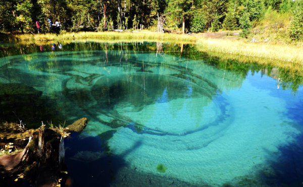 Голубое озеро Павловка