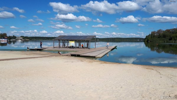 Озеро Сенеж Солнечногорск пляж