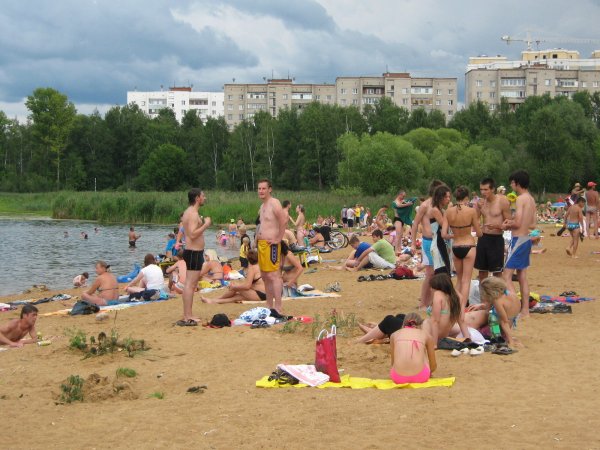Оз Сенеж Солнечногорск пляж