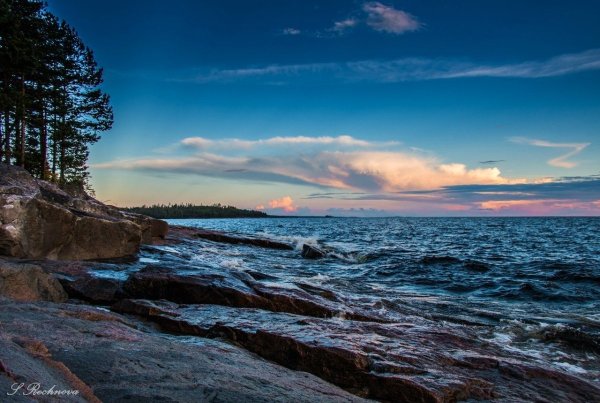 Онежское озеро Петрозаводск Карелия