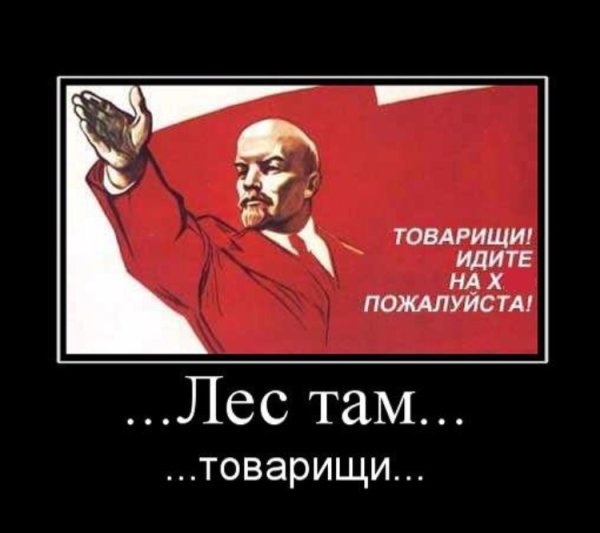 Ленин товарищи идите