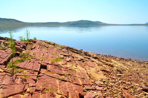 Красноярское водохранилище Хакасия