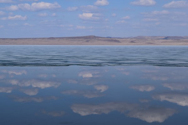 Озеро тус Хакасия зимой