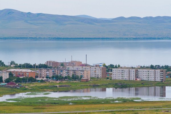 Озеро Шира, поселок жемчужный