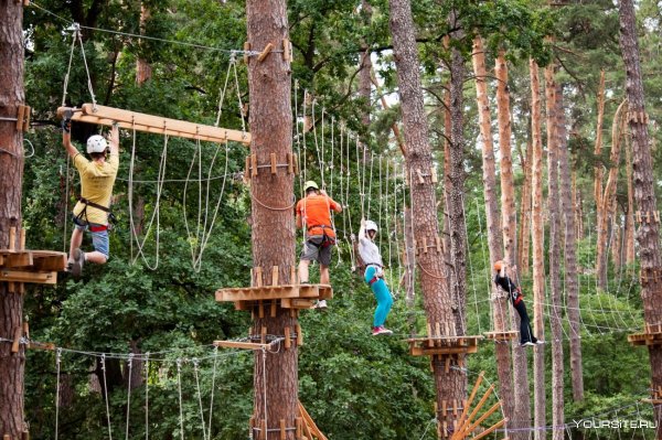 Веревочный парк Манжерок