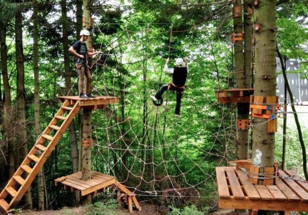 Веревочный парк Чайка Королев