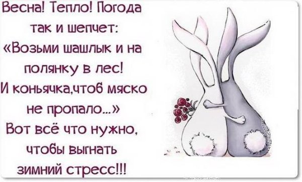 Погода так и шепчет займи