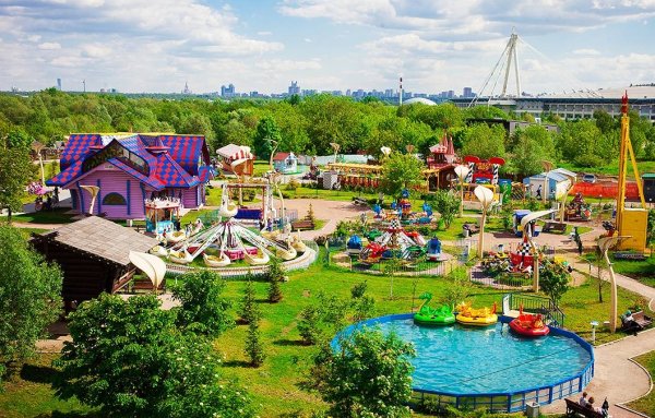 Парк Крылатские холмы аттракционы