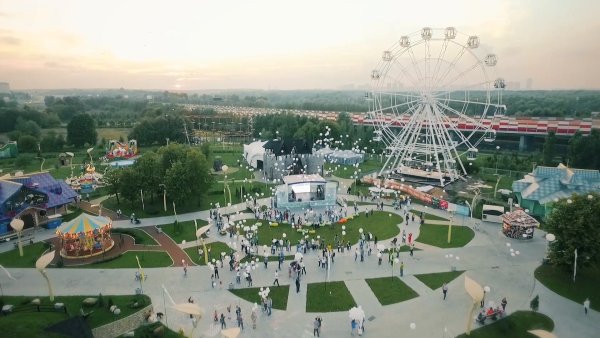 Парк Крылатские холмы аттракционы