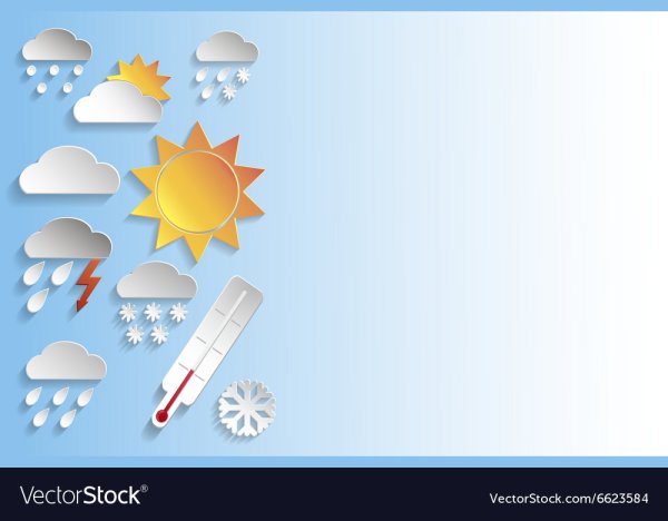 Фон метеостанция для детей