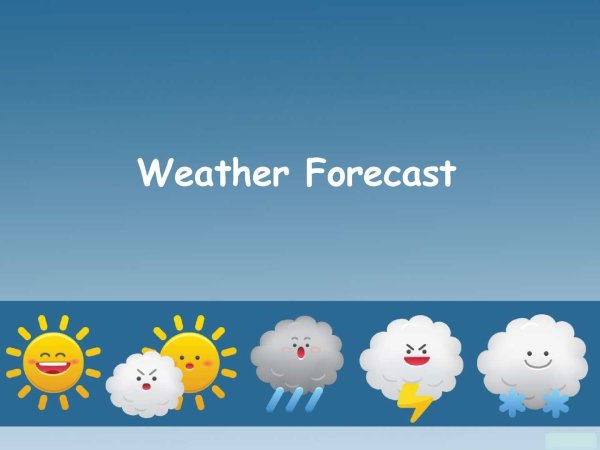 Weather презентация