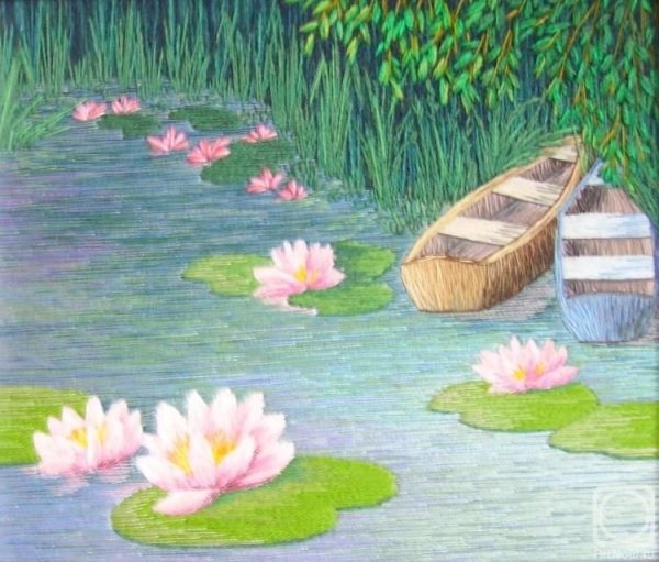 Пейзаж водная гладь