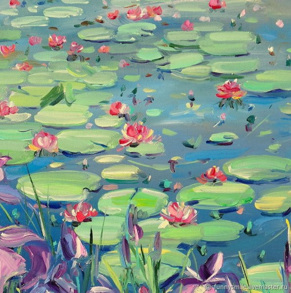 Water Lily Pond картина