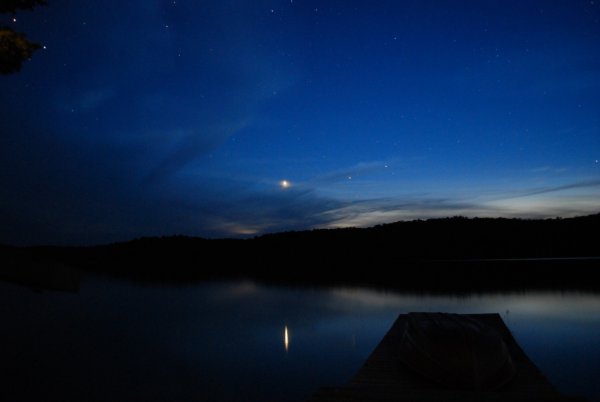 Звезды над озером