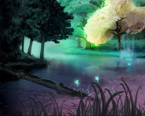 Сказочное озеро