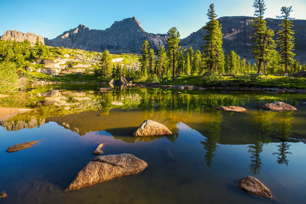 Озеро Лазурное Ергаки фото