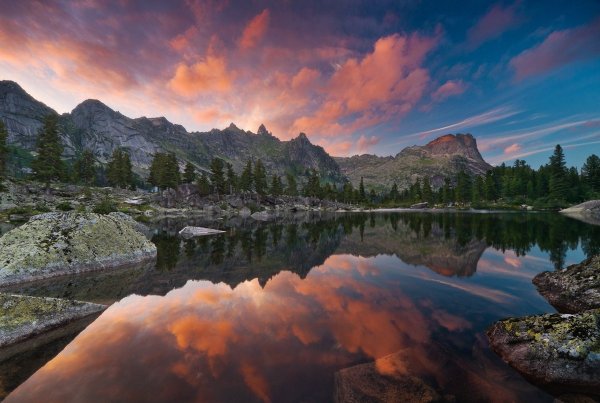 Озеро художников Ергаки