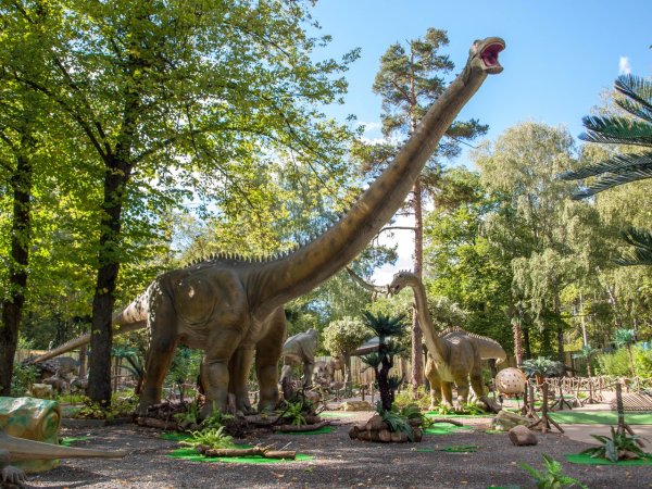 Сокольники парк динозавров сайт