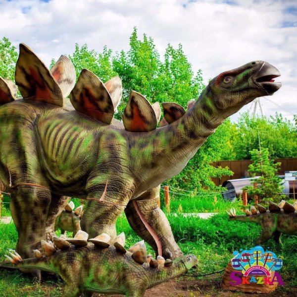 Динопарк - парк динозавров в Москве