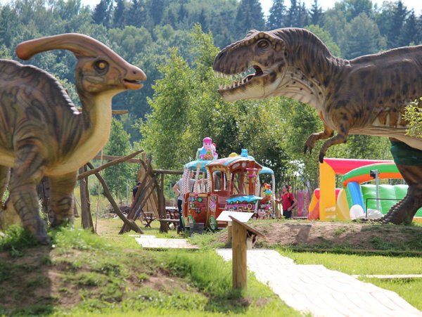 Парк динозавров Эволюция в Этномире