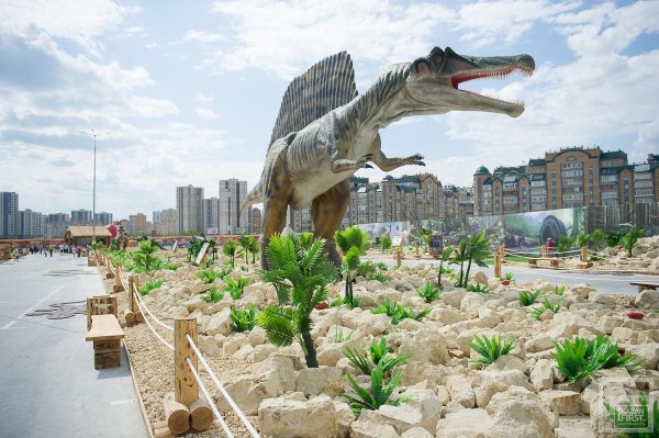 Юркин парк динозавров Казань