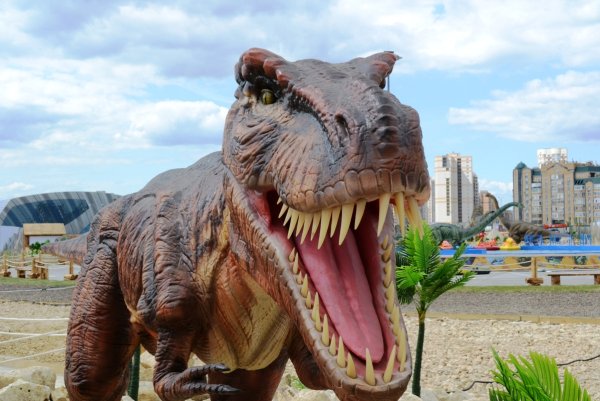 Юркин парк динозавров Казань