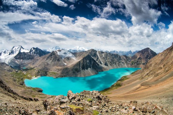 Озеро Алаколь Киргизия