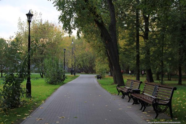 Останкинский парк в Москве