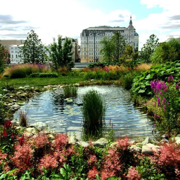 Парк Зарядье Ботанический сад