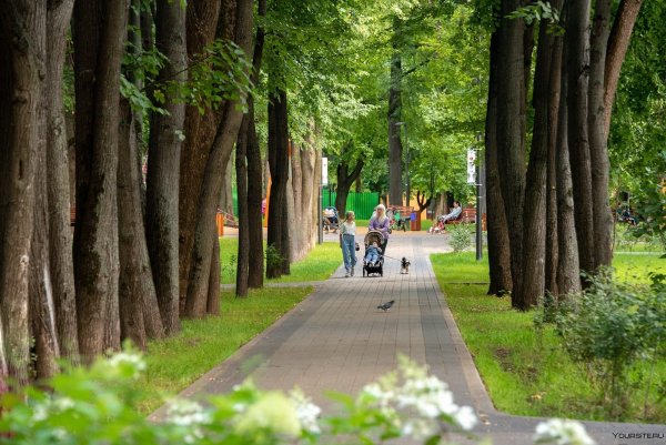 Парк усадьба Люблино благоустройство