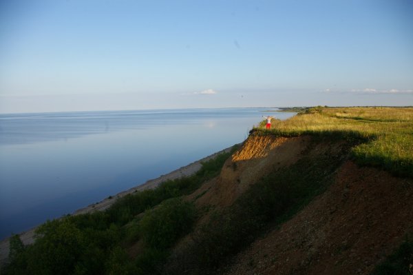 Берег озера Ильмень