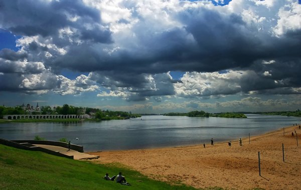 Озеро Ильмень Великий Новгород