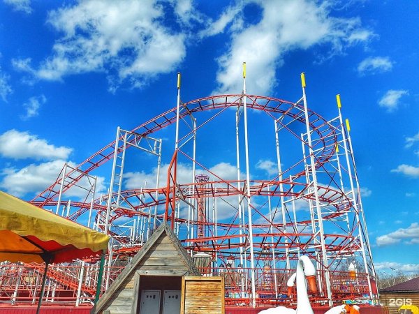 Парк Арлекино Барнаул американские горки