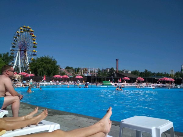 Парк Арлекино Барнаул пляж