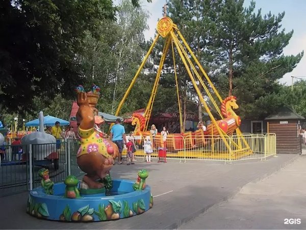 Парк Лесная сказка Барнаул аттракционы