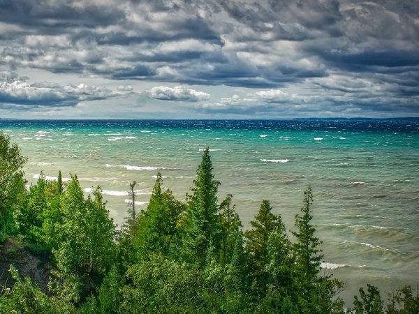 Озеро Мичиган США