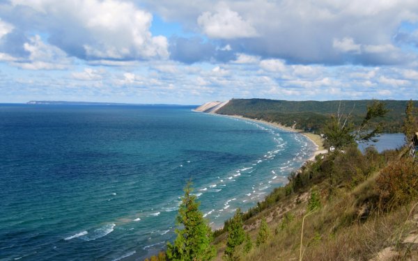 Озеро Мичиган США