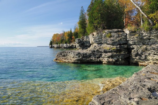 Озеро верхнее Мичиган