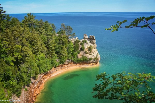 Озеро верхнее Мичиган