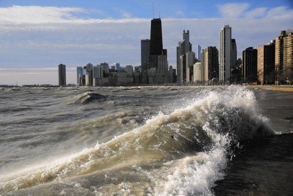 Озеро Мичиган Детройт