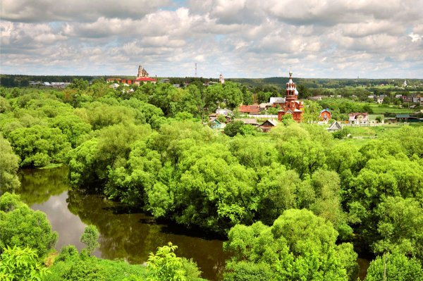 Река в Боровске Калужской области