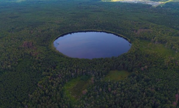 Круглое озеро Пенза Леонидовка