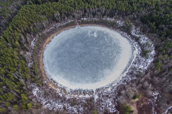 Круглое озеро Фокино