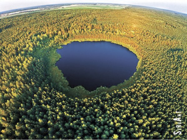 Голубое озеро Светлогорский район