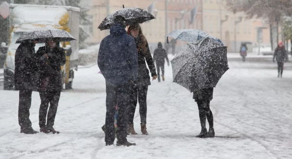 Метель и град