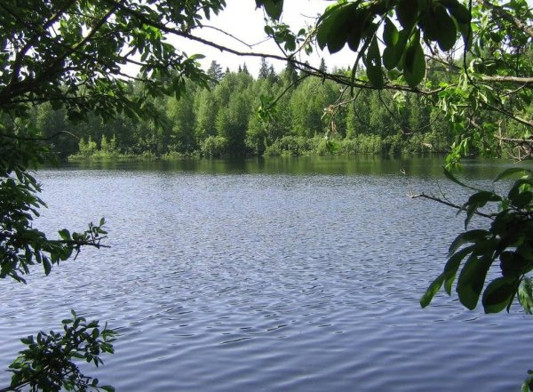 Озеро шайтан Кировской